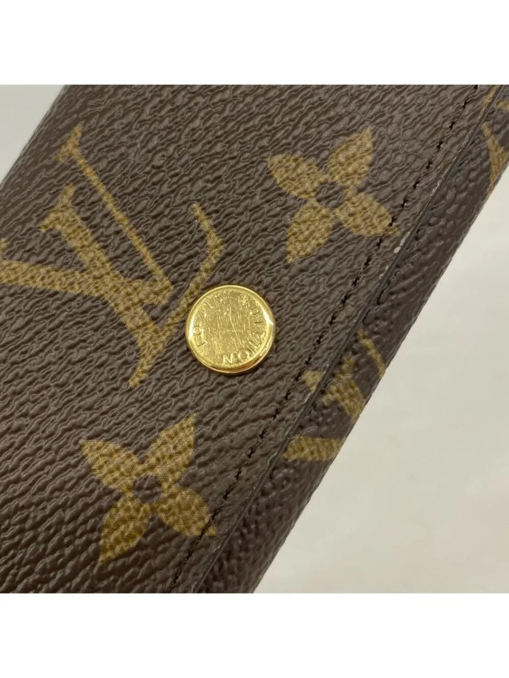 Louis Vuitton Key Case Monogram Multicles 4 Brown Key Holder